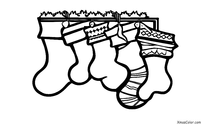 Navidad / Medias de Navidad llenas: Construye tu propio calcetín