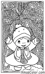 Navidad / Muérdago: Un bebé parado debajo del muérdago