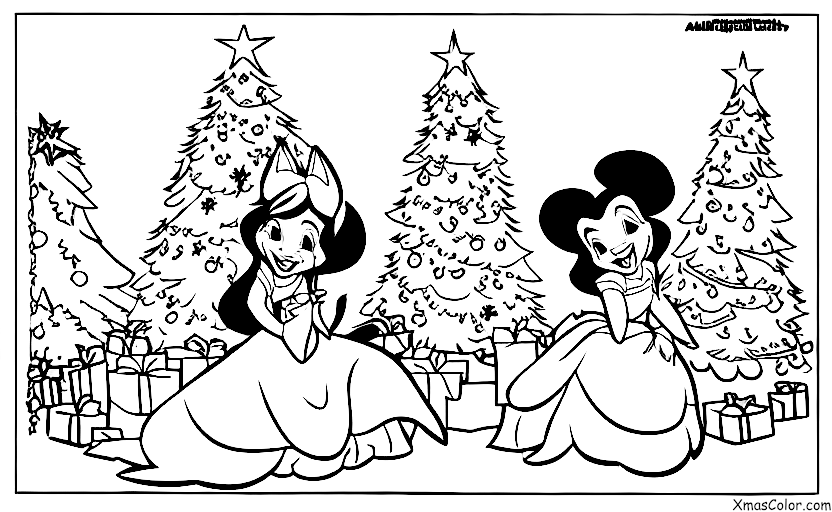 Navidad / Navidad de Disney: Ariel cantar villancicos