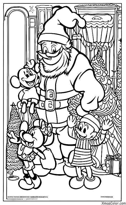 Navidad / Navidad de Disney: Santa Claus visita Disneylandia