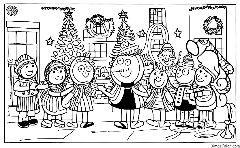 Navidad / Navidad de Peppa Pig: Peppa y su familia van de canto por Navidad