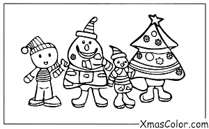Navidad / Navidad en América: Una familia decorando su árbol de Navidad juntos