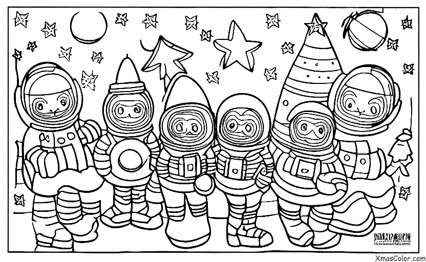 Navidad / Navidad en el futuro: Navidad en el espacio