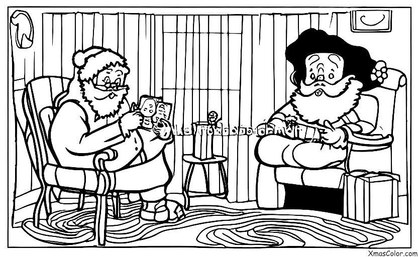 Navidad / Navidad en el futuro: Santa en una videollamada