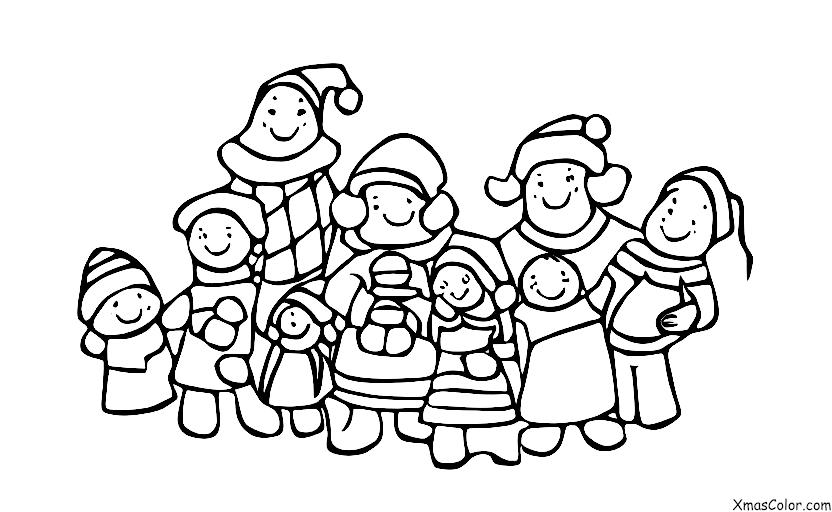 Navidad / Navidad en el presente: La familia está haciendo voluntariado junta
