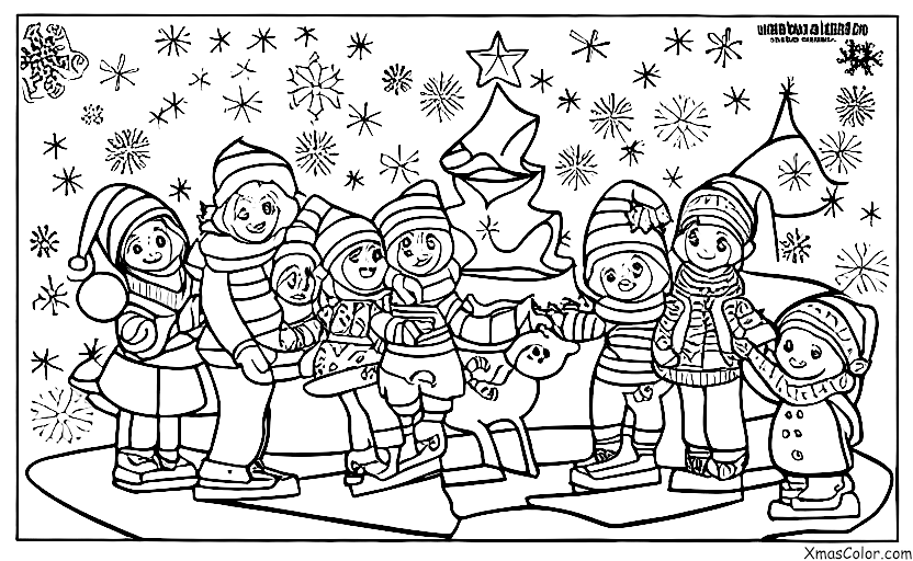 Navidad / Navidad en otras galaxias: Navidad en un planeta helado