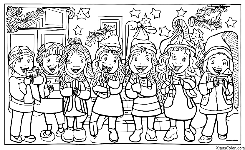 Navidad / Navidad en Sudamérica: Cantores Navidad