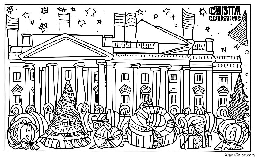 Navidad / Navidad en Washington DC: decoraciones de Navidad de DC