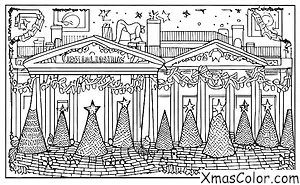 Navidad / Navidad en Washington DC: Luces de Navidad de DC