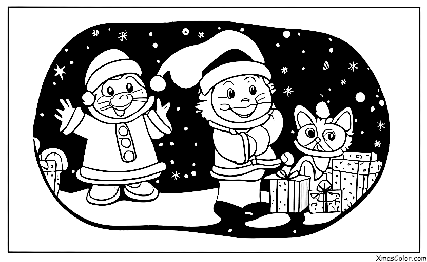 Navidad / Navidad Extraña: Una historia de Navidad en la que Santa es un gato