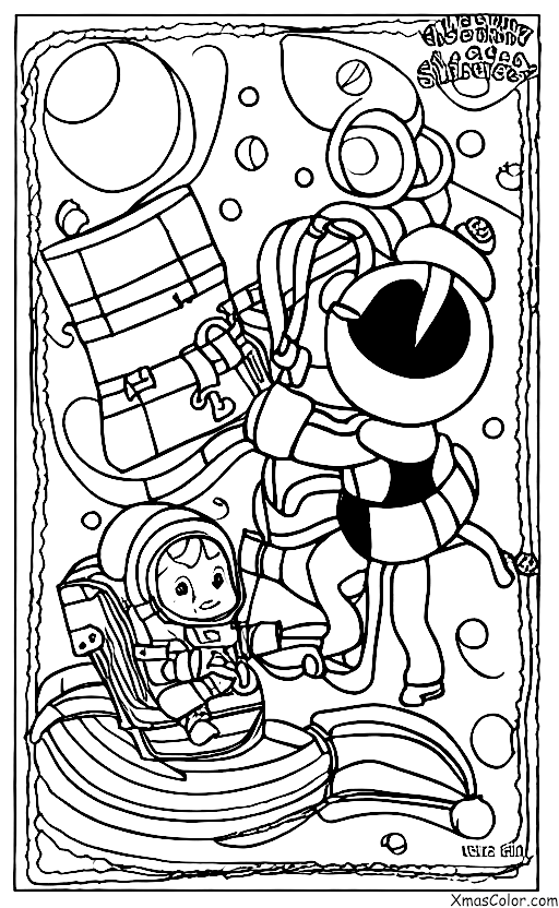 Navidad / Navidad Inusual: Navidad en el espacio