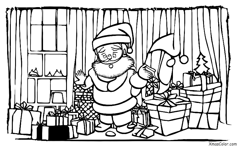 Navidad / Navidad locura: Un selfie de Santa Claus
