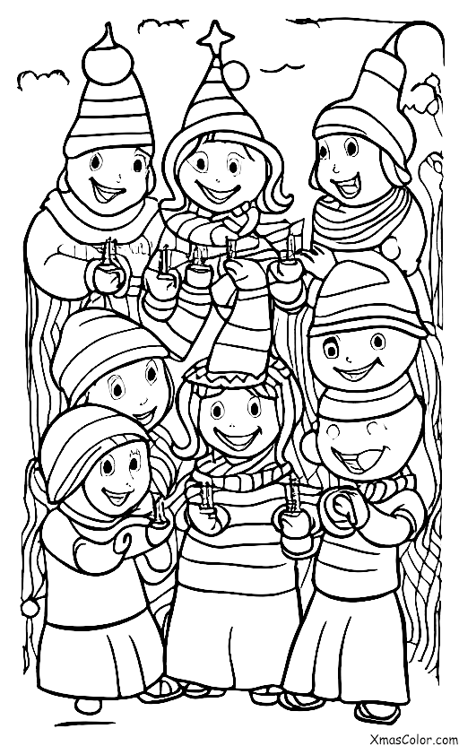Navidad / Niños: Niños cantando Navidad