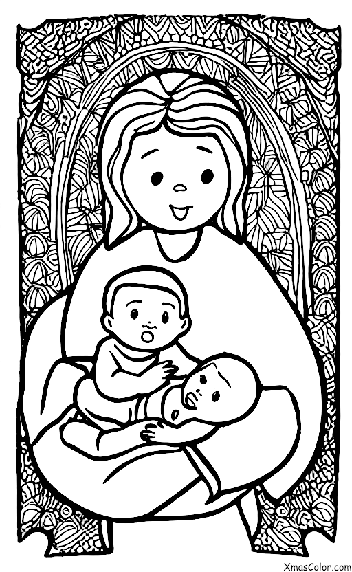 Navidad / Noche Santa: Jesús como un bebé