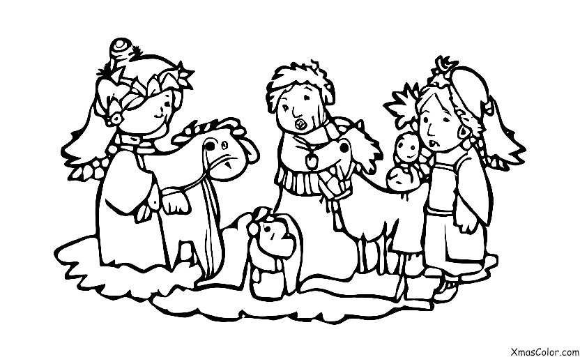 Navidad / Noche Santa: Los pastores
