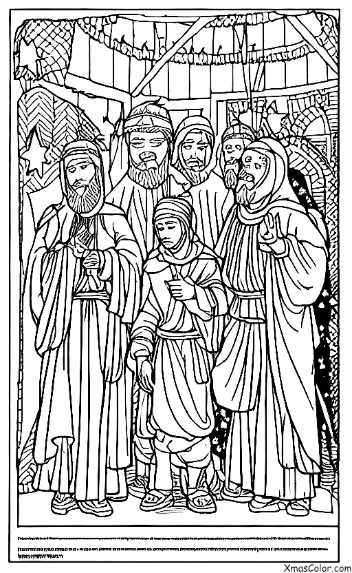 Navidad / Nosotros tres reyes: Los Tres Reyes llegan a Belén