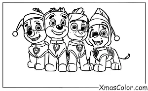 Navidad / Patrulla Canina Navidad: Los cachorros de la Patrulla Canina cantan villancicos de Navidad