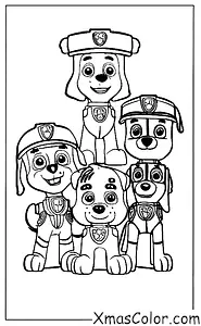 Navidad / Patrulla Canina Navidad: Los cachorros de la Patrulla Canina haciendo galletas de Navidad