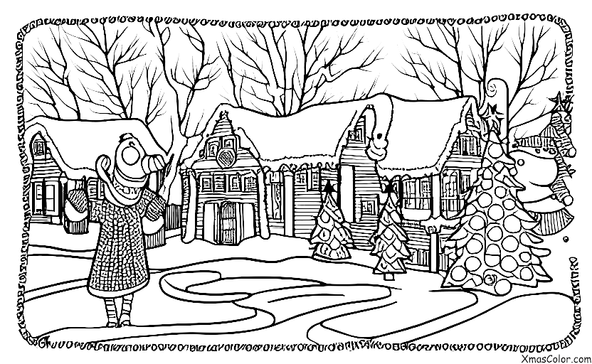 Navidad / Películas de Navidad: Escena de una película de Navidad