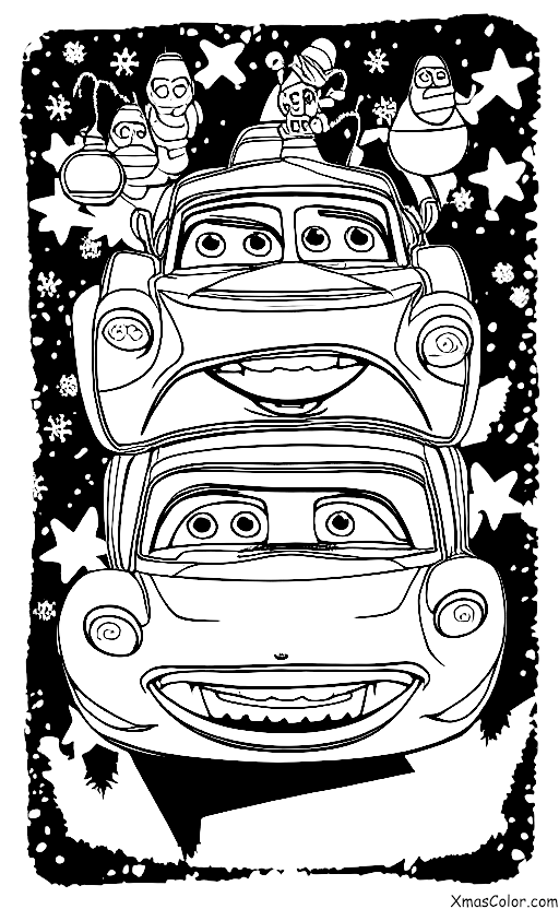 Navidad / Pixar Navidad: Autos especial NAVIDEÑO