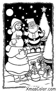 Navidad / Rena: Vixen y Santa en el Polo Sur