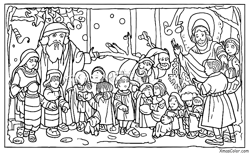 Navidad / Representaciones navideñas: Los pastores