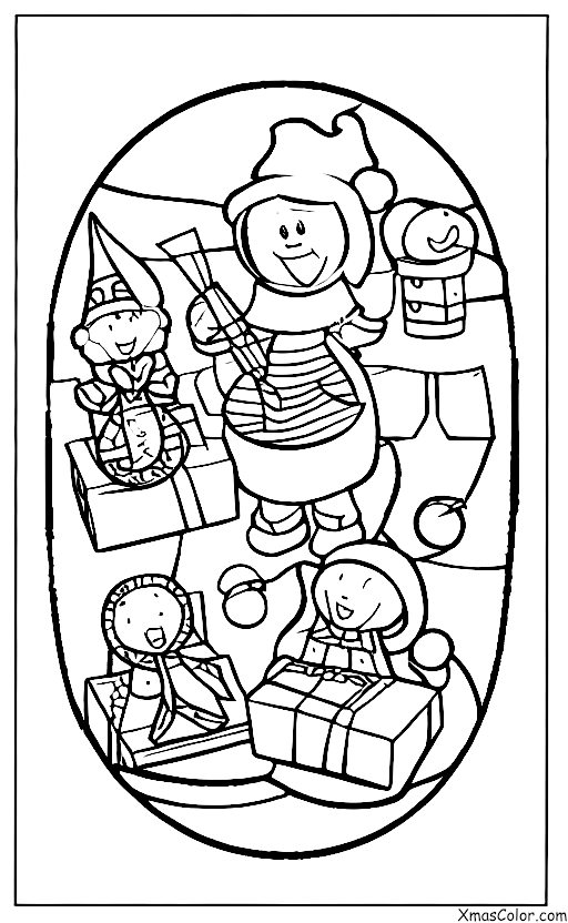 Navidad / Rompedores de Navidad: Obsequios de Navidad siendo hechos
