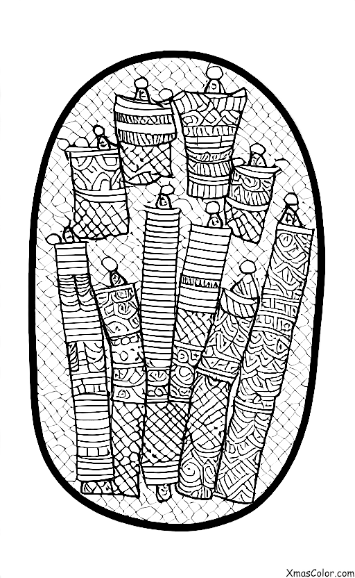 Navidad / Rompedores de Navidad: Papelitos de Navidad junto a la chimenea