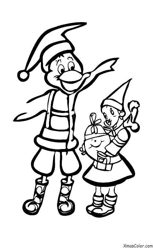 Navidad / Rudolf, el reno de nariz roja: Rudolfo y Santa en el Polo Norte