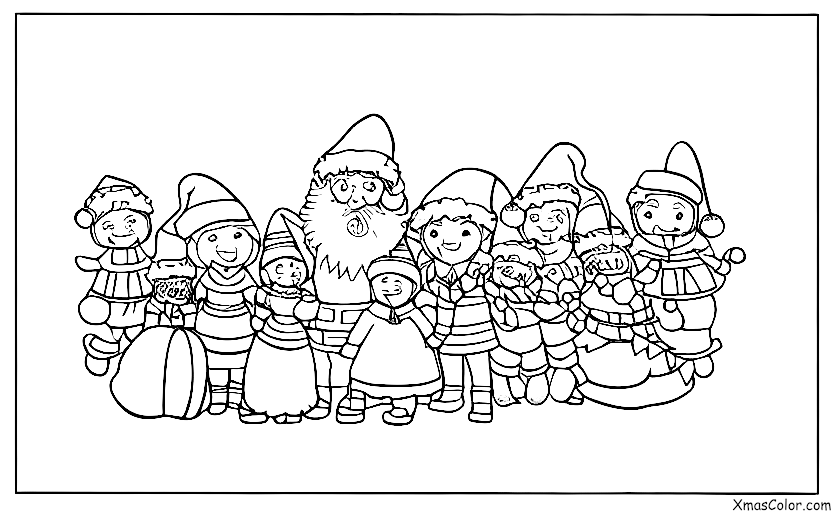 Navidad / Señor y Señora Claus: Mr. y Mrs. Claus en el Polo Norte
