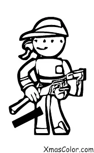 Navidad / Soldados de juguete: Un soldado de juguete en combate