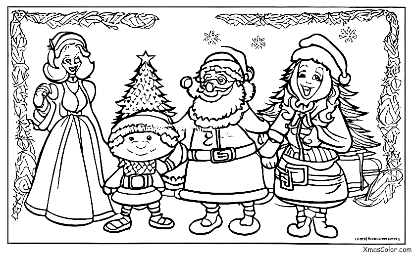 Navidad / Sra. Claus: Mrs. Claus y Santa Claus juntos