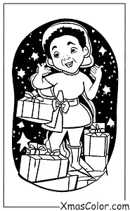Navidad / Star Trek Navidad: Teniente Uhura cantando villancicos
