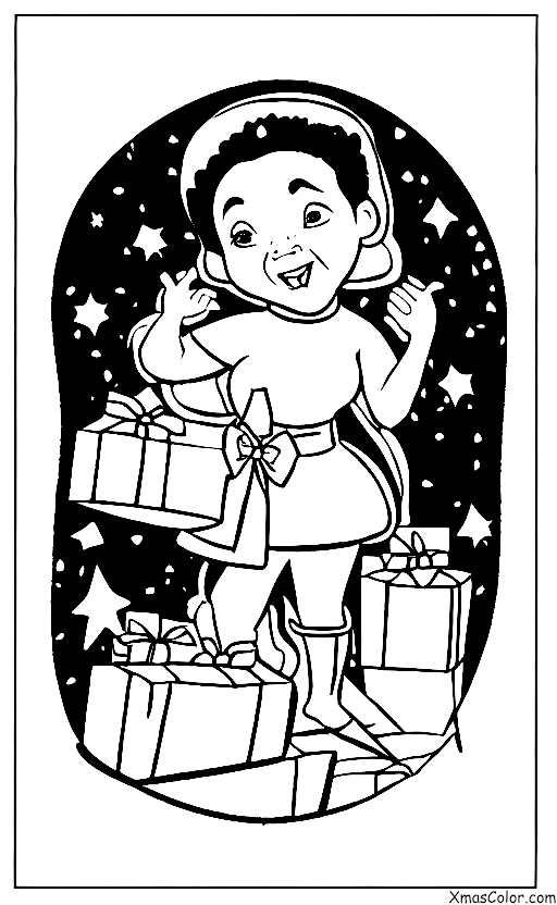 Navidad / Star Trek Navidad: Teniente Uhura cantando villancicos