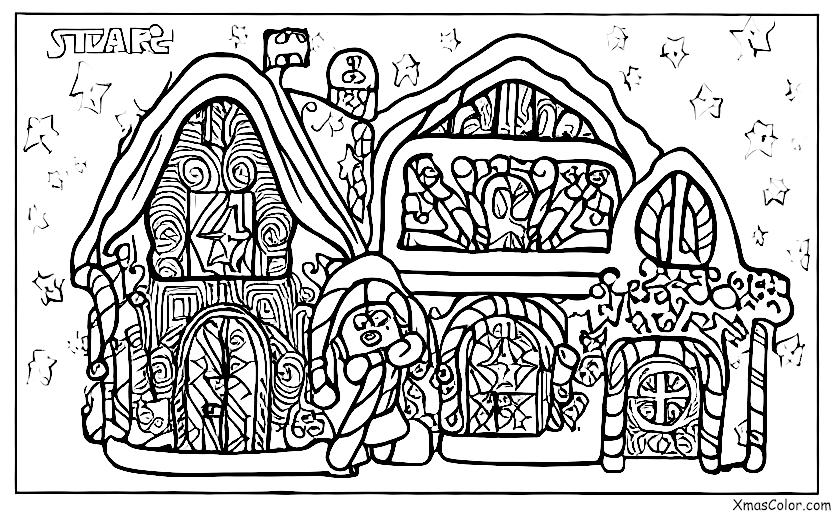 Navidad / Star Wars Navidad: Casa de jengibre de Star Wars