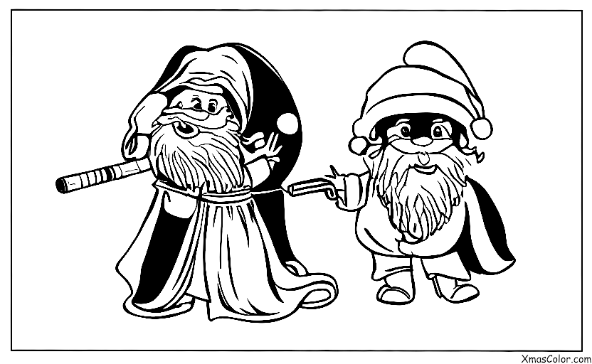 Navidad / Star Wars Navidad: Padre Jedi