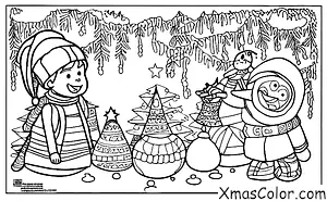 Navidad / Star Wars Navidad: Rey está construyendo un muñeco de nieve