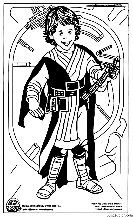 Navidad / Star Wars Navidad: Santa Luke Skywalker
