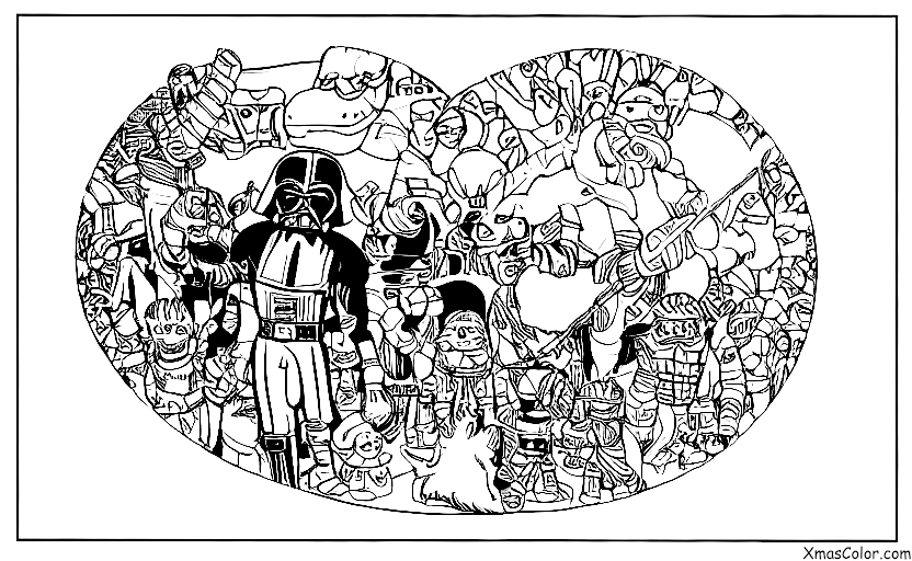 Navidad / Star Wars Navidad: Tarjetas de Navidad de Star Wars