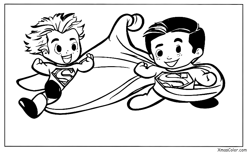 Navidad / Superhéroes de Navidad: Superman salvando la Navidad