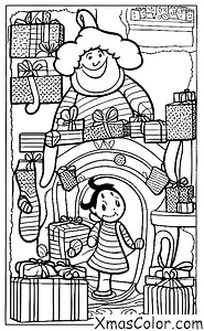 Navidad / Tradiciones en Navidad: Abrir regalos en la mañana de Navidad