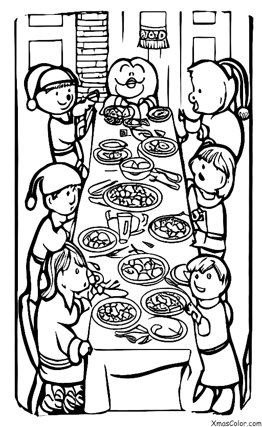 Navidad / Tradiciones en Navidad: Cena de Navidad