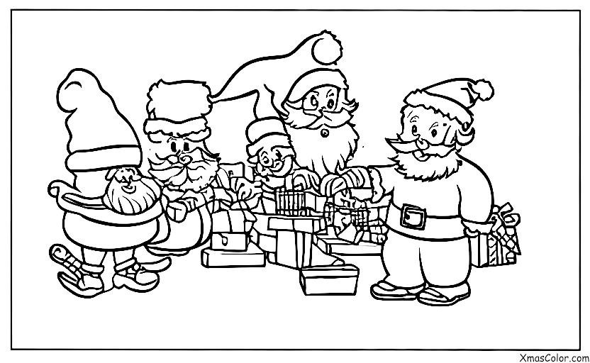 Navidad / Yo Vuelvo a Casa por Navidad: Santa Claus en su taller