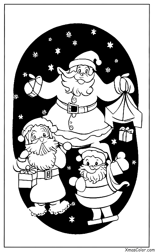 Navidad / Yo Vuelvo a Casa por Navidad: Santa y sus renos