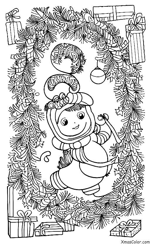Navidad / Yule: Corona de Navidad