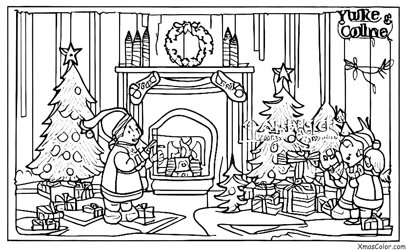 Navidad / Yule: El tronco de Navidad