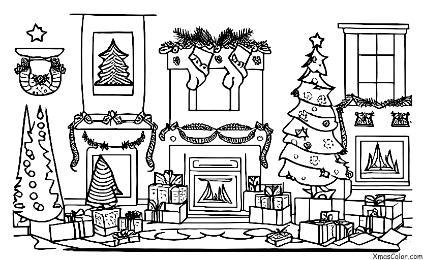 Navidad / Yule: La chimenea de Navidad