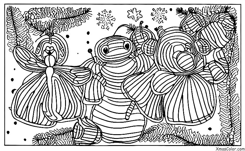 Navidad / Zumbador: Un enjambre de abejas